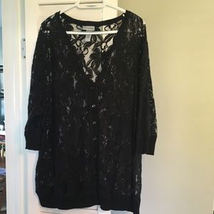 SALE!! Catherine’s lace cardigan sz. 2x